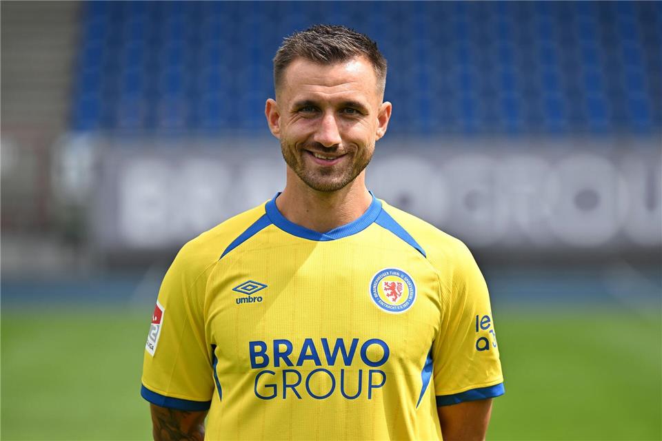 Robin Krauße verlässt Eintracht Braunschweig nach vier intensiven Jahren. (Archivbild)Swen Pförtner/dpa
