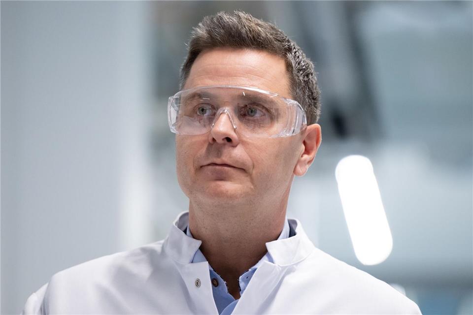 Roche-Geschäftsführer Thomas Schinecker.Sven Hoppe/dpa Pool/dpa