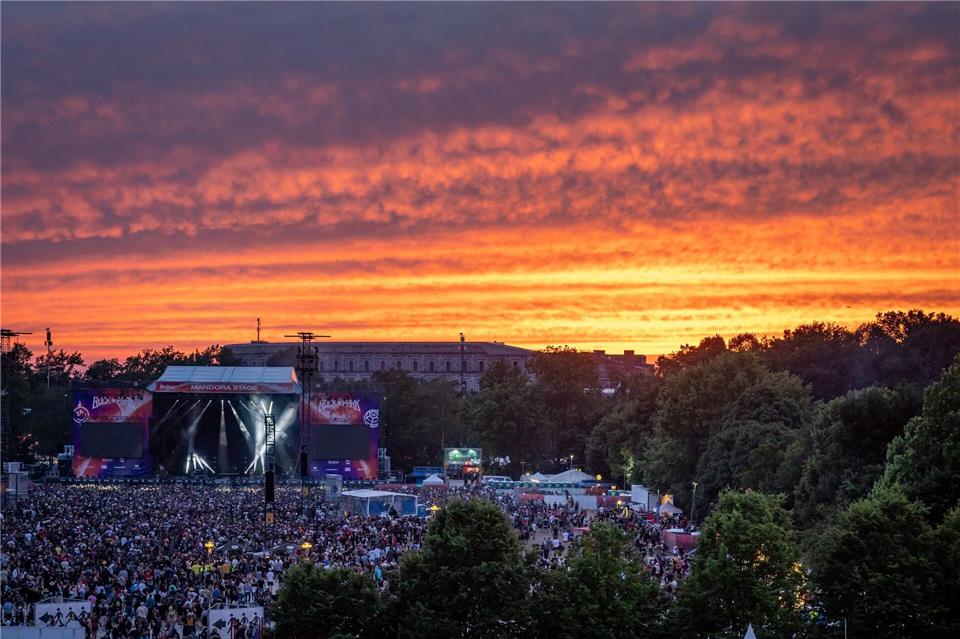 „Rock im Park“ lockt Musikfans nach München. (Archivbild)Daniel Karmann/dpa