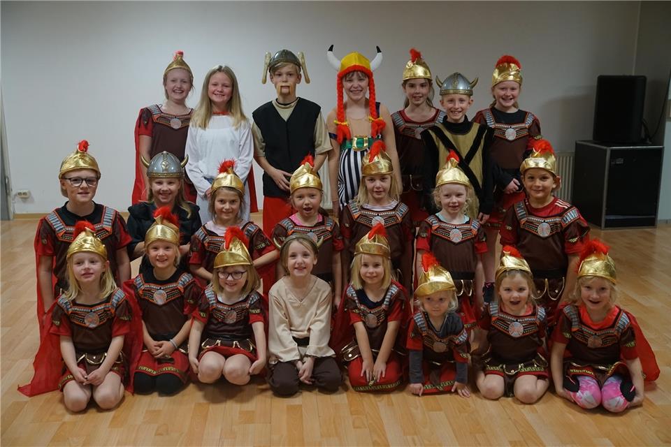 Römer und Gallier aus Raesfeld.