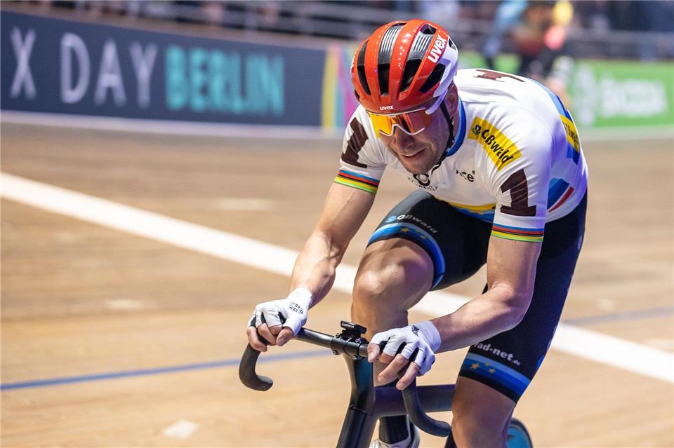 Roger Kluge will seinen Titel beim Sixdays Weekend verteidigen. (Archivbild)Andreas Gora/dpa