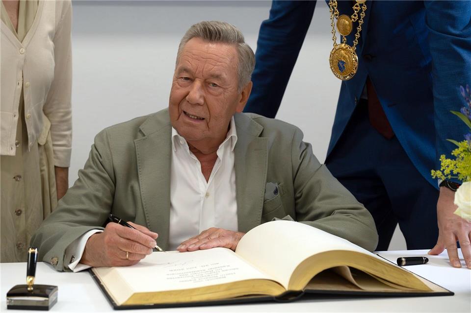 Roland Kaiser in Kassel. Swen Pförtner/dpa