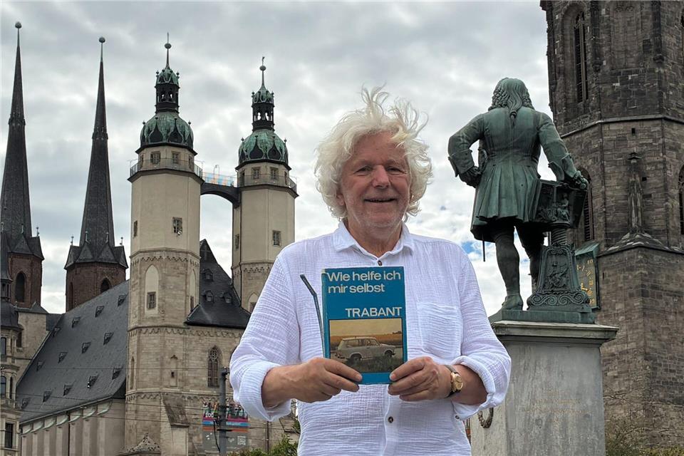 Rolf Becker hat sich schon lange dem Thema Trabi verschrieben.Inga Jahn/dpa