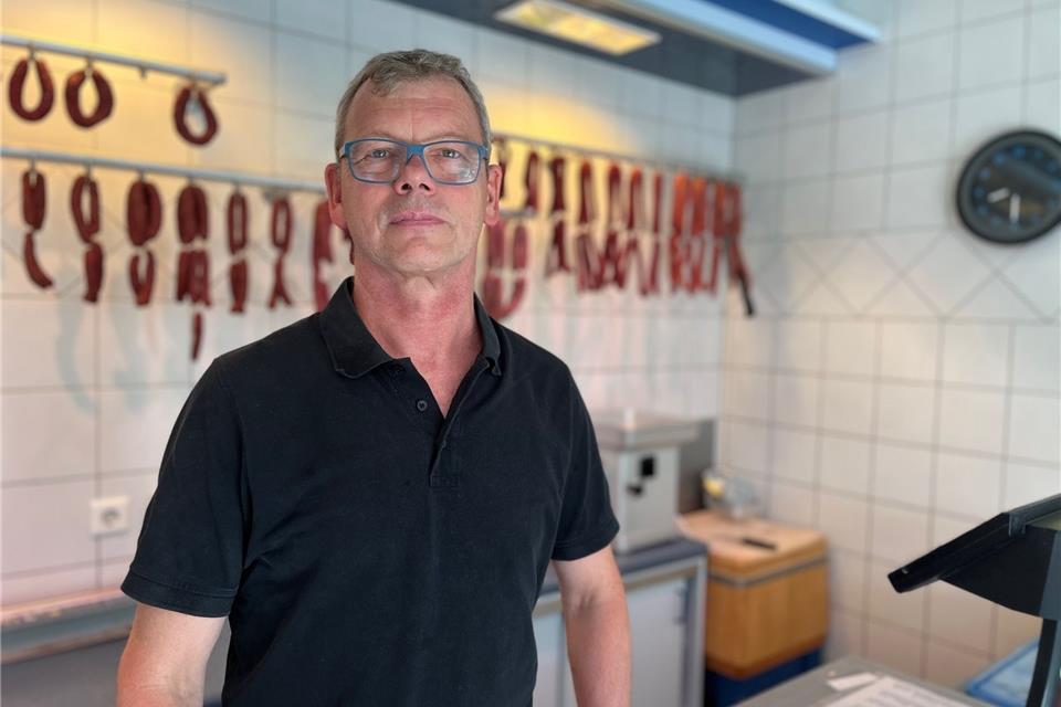 Rolf Guddorf führt die Fleischerei am Butenwall in dritter Generation.