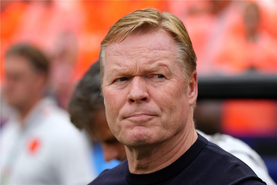Ronald Koeman will mit dem Oranje-Team ins Achtelfinale. (Archivfoto)Ed Zurga/AP/dpa