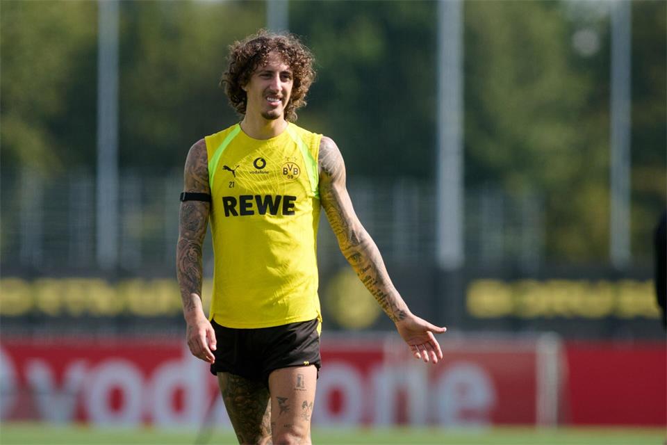 Ronaldo-Ersatz bei der Nationalmannschaft: Stürmer Fabio Silva von Borussia Dortmund.Bernd Thissen/dpa
