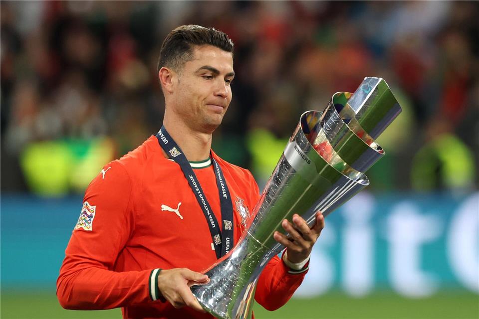 Ronaldo plant den großen WM-Abschied. (Archivbild)Christian Charisius/dpa