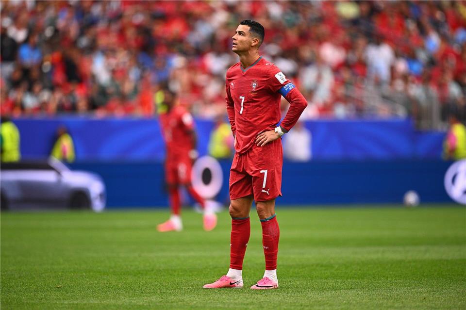 Ronaldo und Portugal starten mit einer Enttäuschung.Tom Weller/dpa