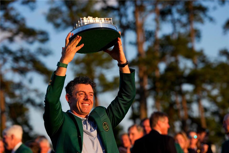 Rory McIlroy ist erst der vierte erfolgreiche Titelverteidiger in der Geschichte des Masters.David J. Phillip/AP/dpa