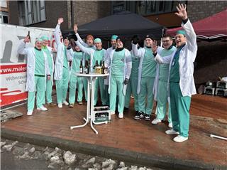 Rosenmontag: bunt und gut gelaunt in Raesfeld