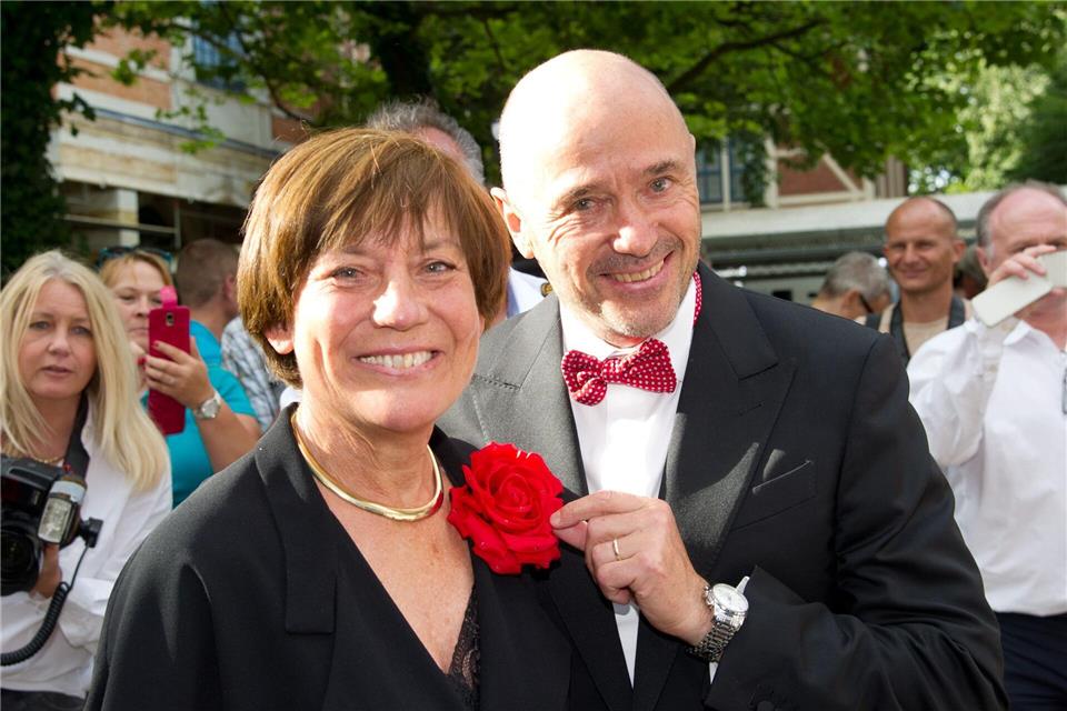 Rosi Mittermaier und Christian Neureuther: Eine Liebe fürs Leben. (Archivbild) Tobias Hase/dpa