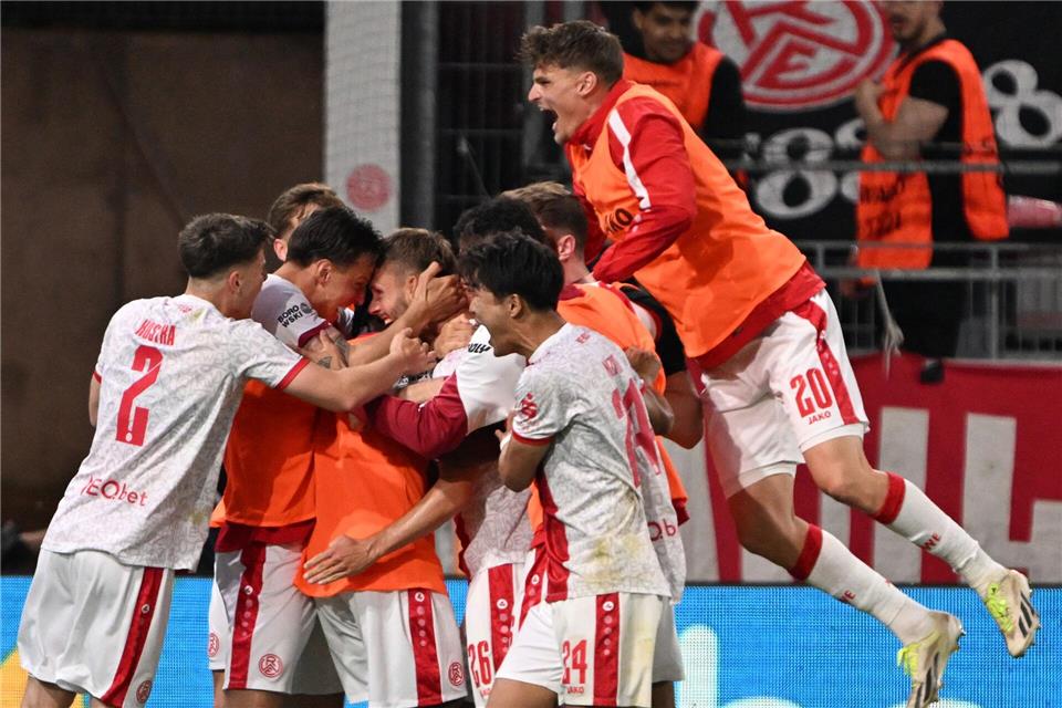 Rot-Weiss Essen hat gute Aufstiegschancen.Federico Gambarini/dpa