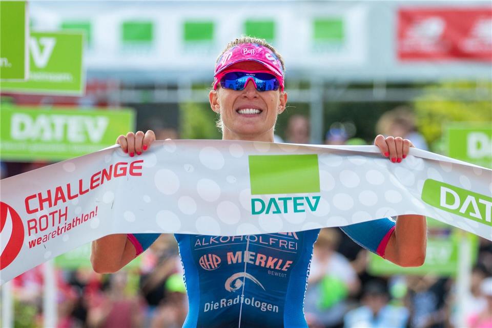 Roth soll noch mal ein besonderes Rennen für Daniela Bleymehl werden. Daniel Karmann/dpa