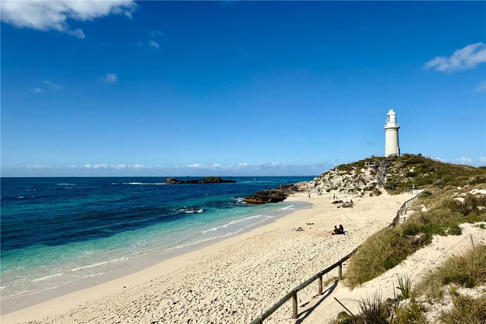 Rottnest Island vor der australischen Westküste ist wild und wunderschön.Carola Frentzen/dpa