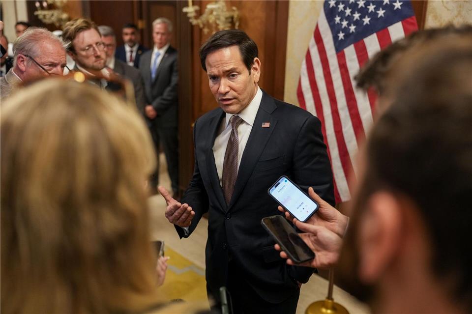 Rubio rechnet mit Iran-Gespächen kommende Woche.Eric Lee/Pool Reuters/AP/dpa