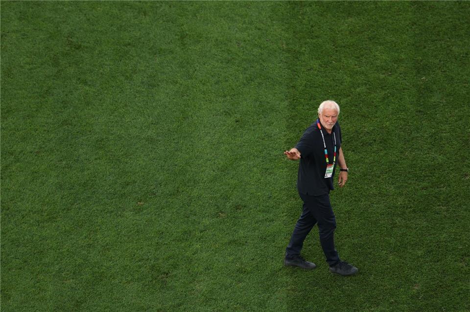 Rudi Völler äußert sich zu Julian Nagelsmann. Jan Woitas/dpa