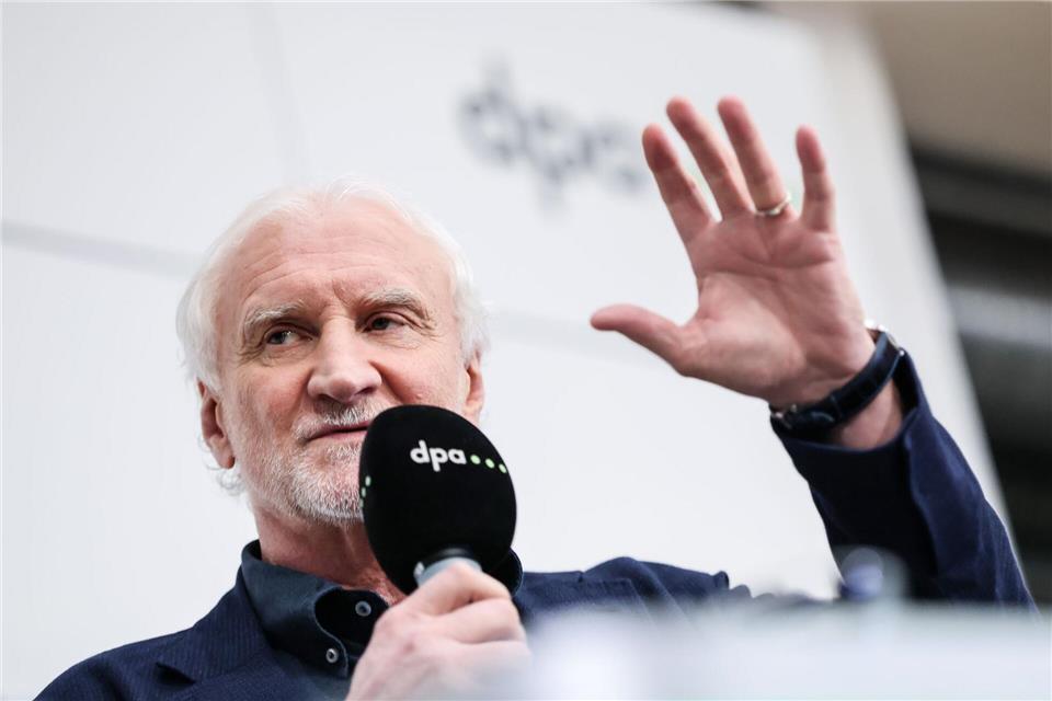 Rudi Völler hält die Debatte um einen WM-Boykott für sinnlos.Christian Charisius/dpa