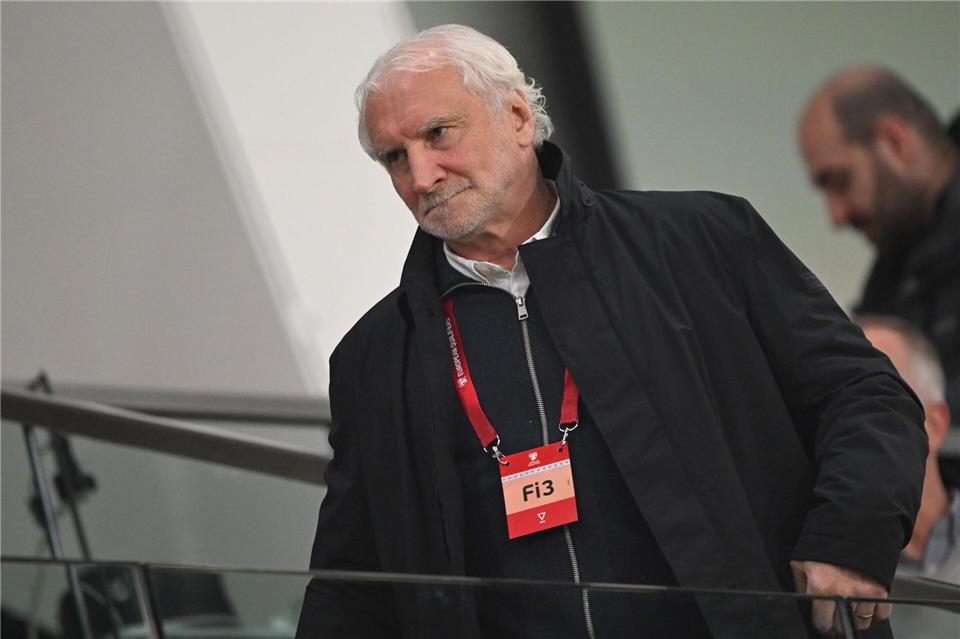 Rudi Völler kann nicht zufrieden sein mit der DFB-Elf. Federico Gambarini/dpa