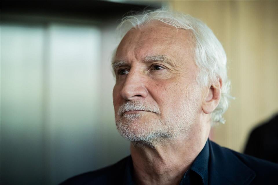 Rudi Völler will keine politischen Diskussionen vor WM-Spielen. (Archivbild)Christoph Soeder/dpa