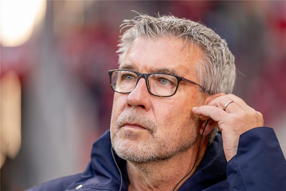 Rückkehr an alte Wirkungsstätte: Mainz-Chefcoach Urs Fischer. (Archivbild)Torsten Silz/dpa