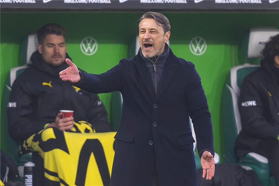 Rückkehr nach Wolfsburg mit Happy End: BVB-Cheftrainer Niko Kovac.David Inderlied/dpa