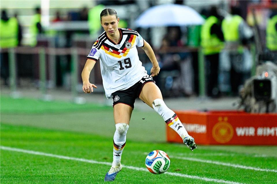 Rückkehrerin: Klara Bühl dürfte dem DFB-Team Auftrieb geben. (Archivbild)Uwe Anspach/dpa