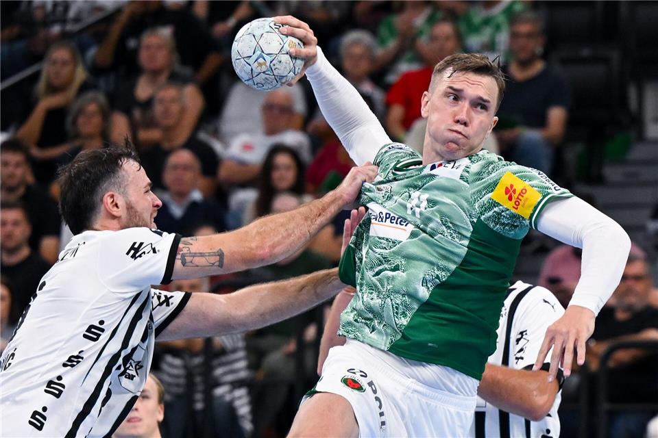 Rückraumspieler Lasse Andersson verlässt zum Saisonende die Füchse und geht zurück nach Dänemark (Archivbild)Sven Hoppe/dpa
