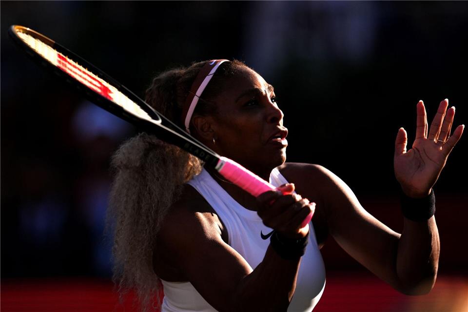 Rückt in London wieder ins Rampenlicht: Serena Williams.Adam Davy/PA Wire/dpa