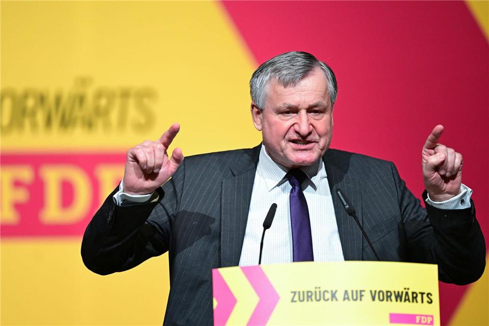 Rülke führt Fraktion und Partei - und ist Spitzenkandidat.Bernd Weißbrod/dpa