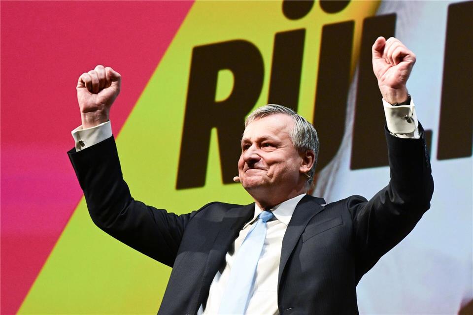 Rülke gibt sich siegessicher - dabei geht es um alles für seine Partei.Bernd Weißbrod/dpa