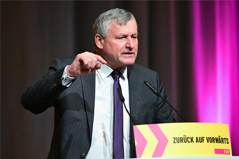 Rülke redet sich vor allem gegen die Grünen gern in Rage.Bernd Weißbrod/dpa