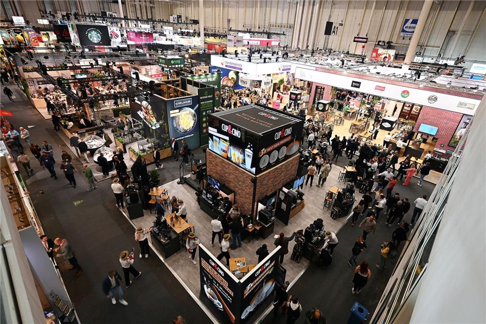 Rund 1.200 Aussteller erwartet der Veranstalter dieses Jahr zu der Gastronomie-Fachmesse Internorga.David Hammersen/dpa
