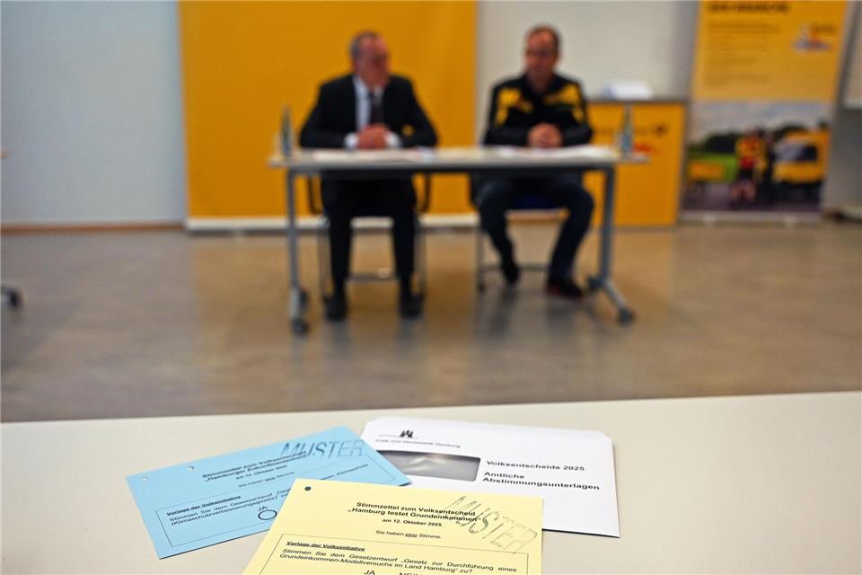 Rund 1,3 Millionen Hamburger erhalten Abstimmungsunterlagnen. David Hammersen/dpa