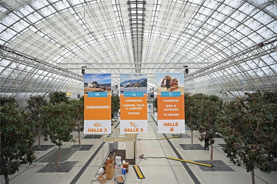 Rund 470 Aussteller präsentieren sich auf der Freizeitmesse Touristik & Caravaning in LeipzigJennifer Brückner/dpa