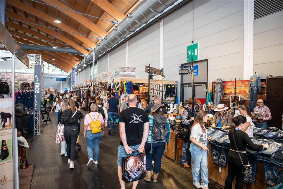 Rund 50.000 Besucher werden bis zum Abschluss der Messe erwartet. Silas Stein/dpa