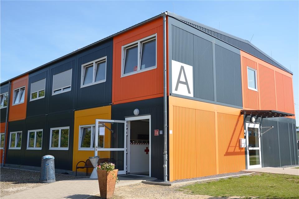 Rund 900 Menschen können in der ZUE Ibbenbüren untergebracht werden.