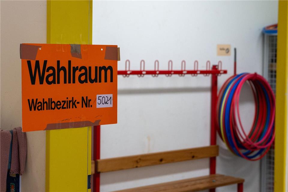 Rund drei Millionen Menschen sind zur Wahl aufgerufen Harald Tittel/dpa