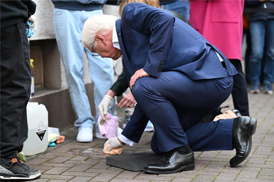 Rund um den Ehrentag hat sich auch Bundespräsident Steinmeier engagiertFederico Gambarini/dpa