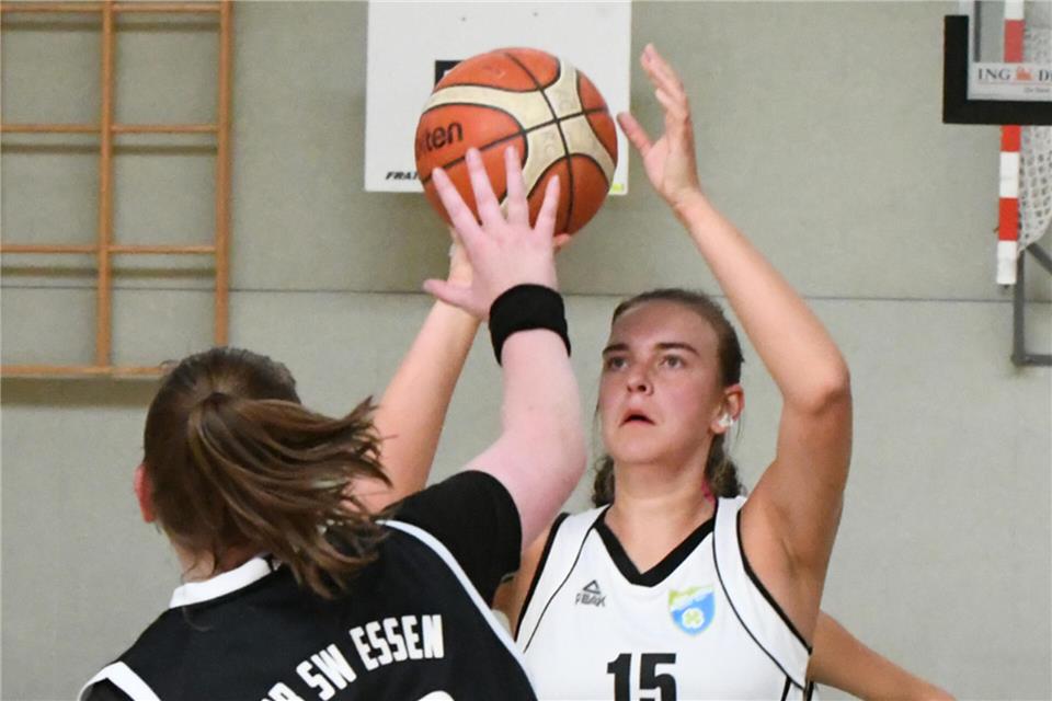 Runde Sache: Borkens Jana van Almsick brachte es beim Heimerfolg gegen Oberhausen auf 20 Punkte..