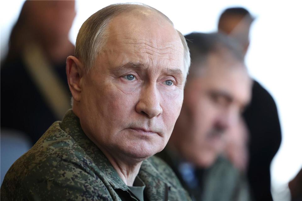 Russland will mehrere Gebiete der Ukraine übernehmen und einen Nato-Beitritt des Landes verhindern. (Archivbild)Valeriy Sharifulin/Pool Sputnik Kremlin/AP/dpa