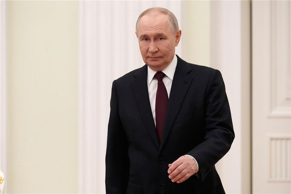 Russlands Präsident Putin sagt seinem iranischen Kollegen Solidarität zu. (Archivbild)Alexander Zemlianichenko/Pool AP/AP/dpa