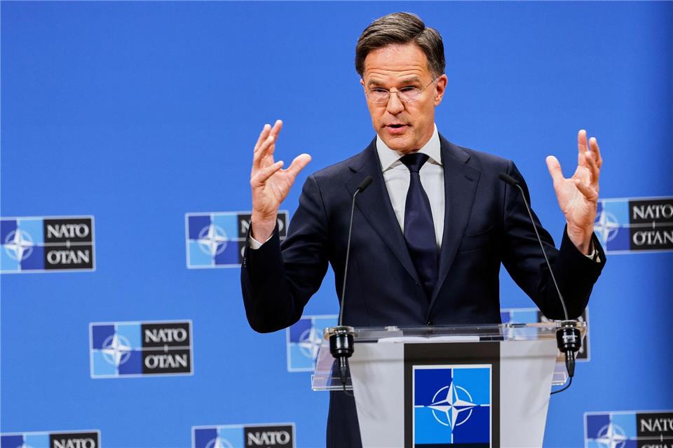 Rutte: „Putin muss wissen, dass ein Atomkrieg niemals gewonnen werden kann und niemals geführt werden darf.“ (Archivbild)Geert Vanden Wijngaert/AP/dpa