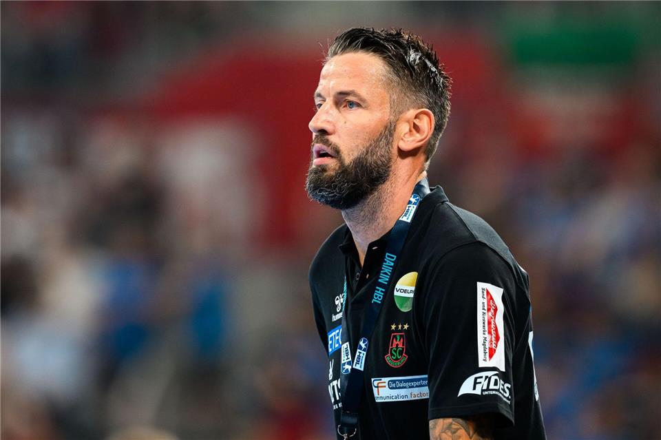 SCM-Trainer Bennet Wiegert muss erneut personell umdisponieren.Marco Wolf/dpa