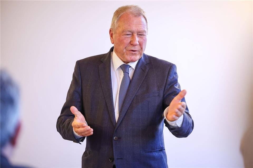 SME-Großaktionär und -Aufsichtsratschef Thomas Reissner versicherte 2024: Das Kapital für das Vorhaben sei gesichert. (Archivbild)Jan Woitas/dpa