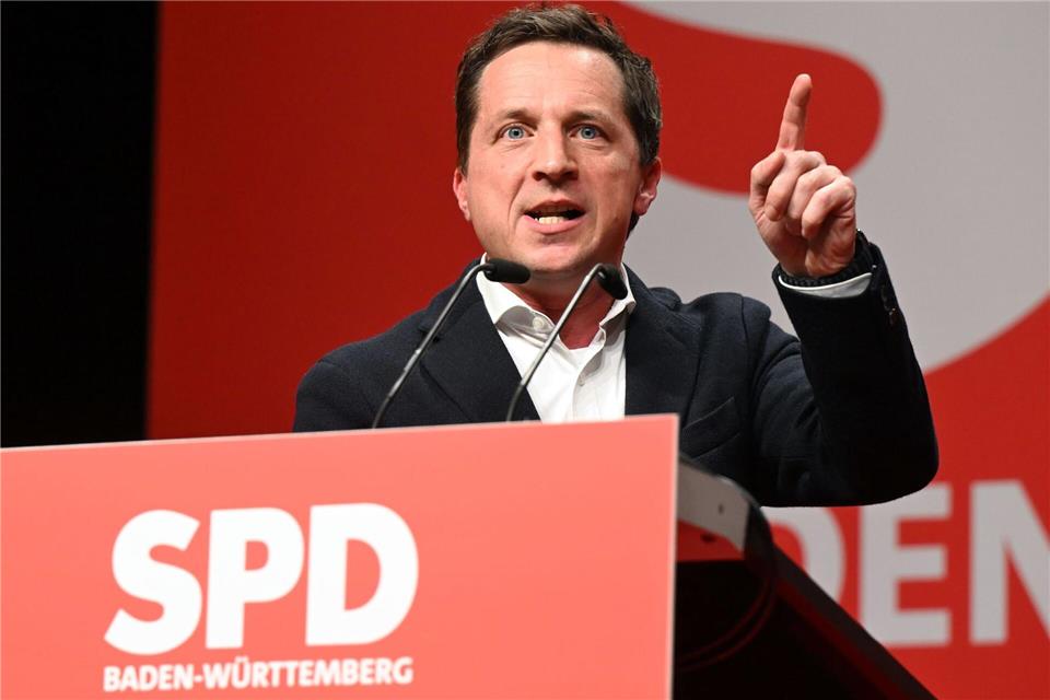 SPD-Politiker Sascha Binder ist neuer Fraktionschef im Landtag. (Archivbild)Uli Deck/dpa