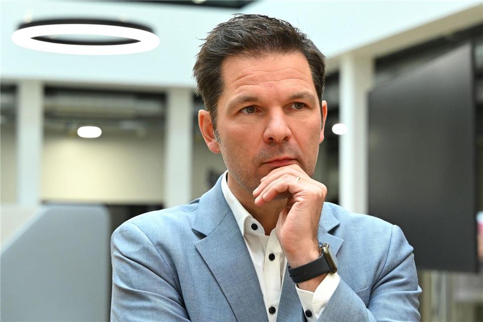 SPD-Politiker Steffen Krach hat als junger Mann Zivildienst gemacht. Elisa Schu/dpa