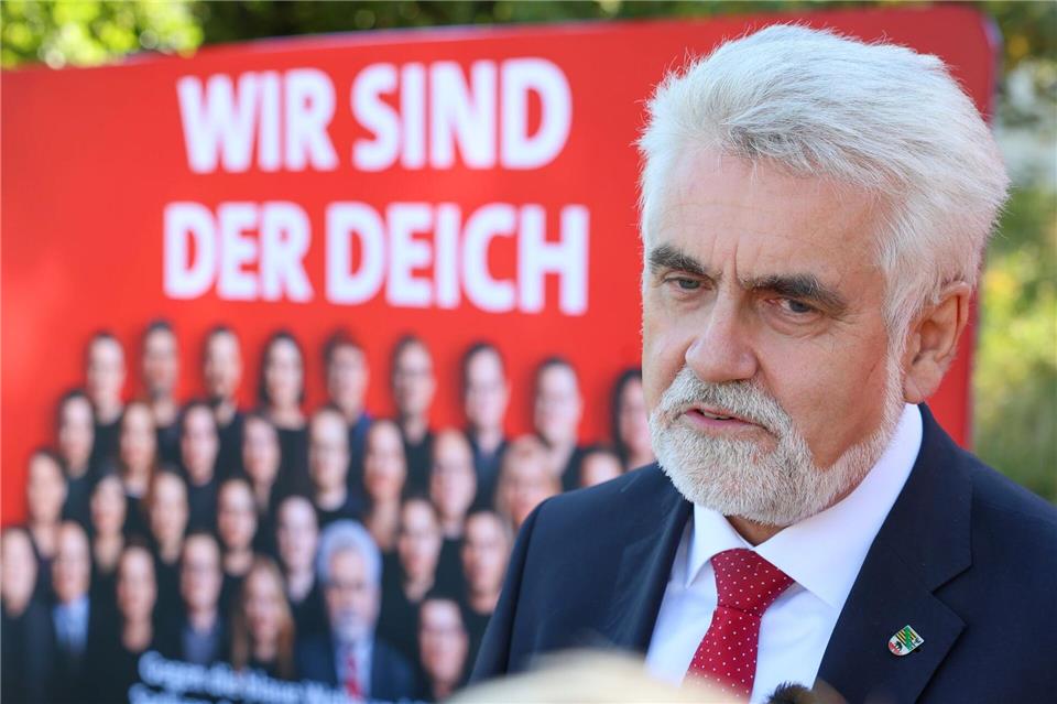 SPD-Spitzenkandidat Armin Willingmann läutet eine neue Phase der Wahlkampagne ein. Peter Gercke/dpa