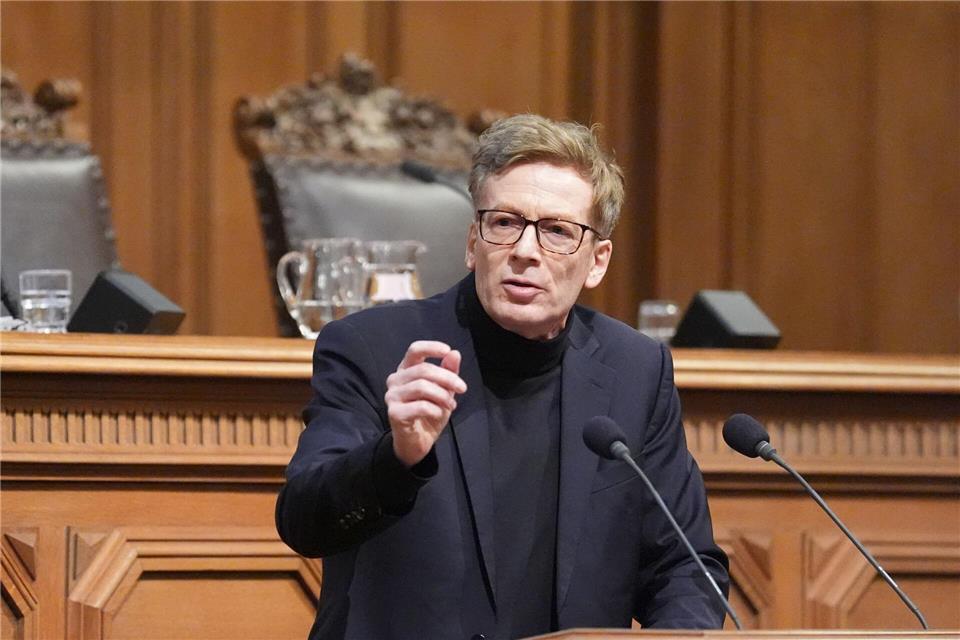 SPD und Grüne wollen, dass sich der Verfassungsausschuss mit einem möglichen AfD-Verbot befasst. (Archivbild)Marcus Brandt/dpa