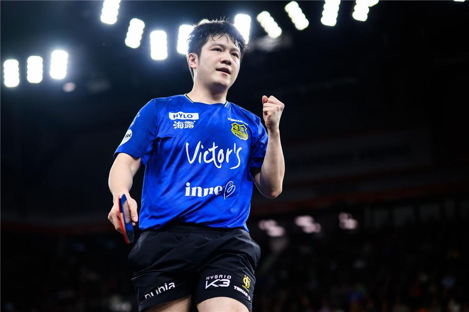 Saarbrückens Superstar Fan Zhendong ist mit seinem Team wieder im Champions-League-Finale. (Archivbild)Tom Weller/dpa