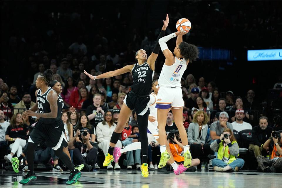 Frust ist da, Hoffnung auch: Saballys schwierige WNBA-Finals Saballys Leistungen sind für die Chancen der Mercury entscheidend. (Archivbild)John Locher/AP/dpa